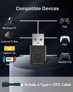 <span class=keywords><strong>Controller</strong></span> Adapter USB Wireless <span class=keywords><strong>Bluetooth</strong></span> Empfänger für Nintendo Switch PS5 <span class=keywords><strong>PS4</strong></span> PC <span class=keywords><strong>Android</strong></span> TV Box Steam USB Dongle