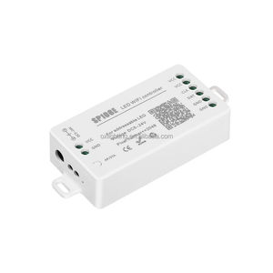 SP08E LED-Streifen-Controller 5V 12V 24V BT WIFI WS2812B WS2811 SK6812 Digitaler Smart RGB-LED-Streifen-LED-Controller für LED-Streifen