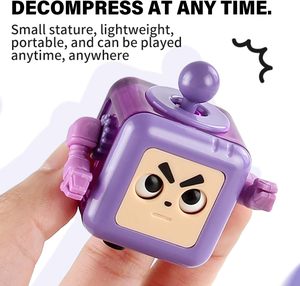 坐立不安机器人立方体坐立不安玩具，魔方压力和焦虑缓解玩具 - Product Image 4
