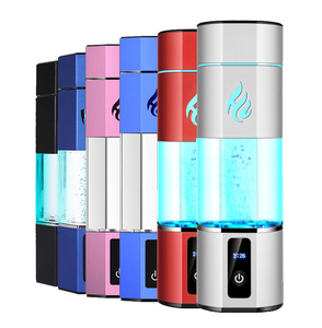 新款时尚发光二极管显示器可调5000ppb 8000ppb SPE PEM智能氢水瓶发生器氢离子发生器瓶 - Product Image 1