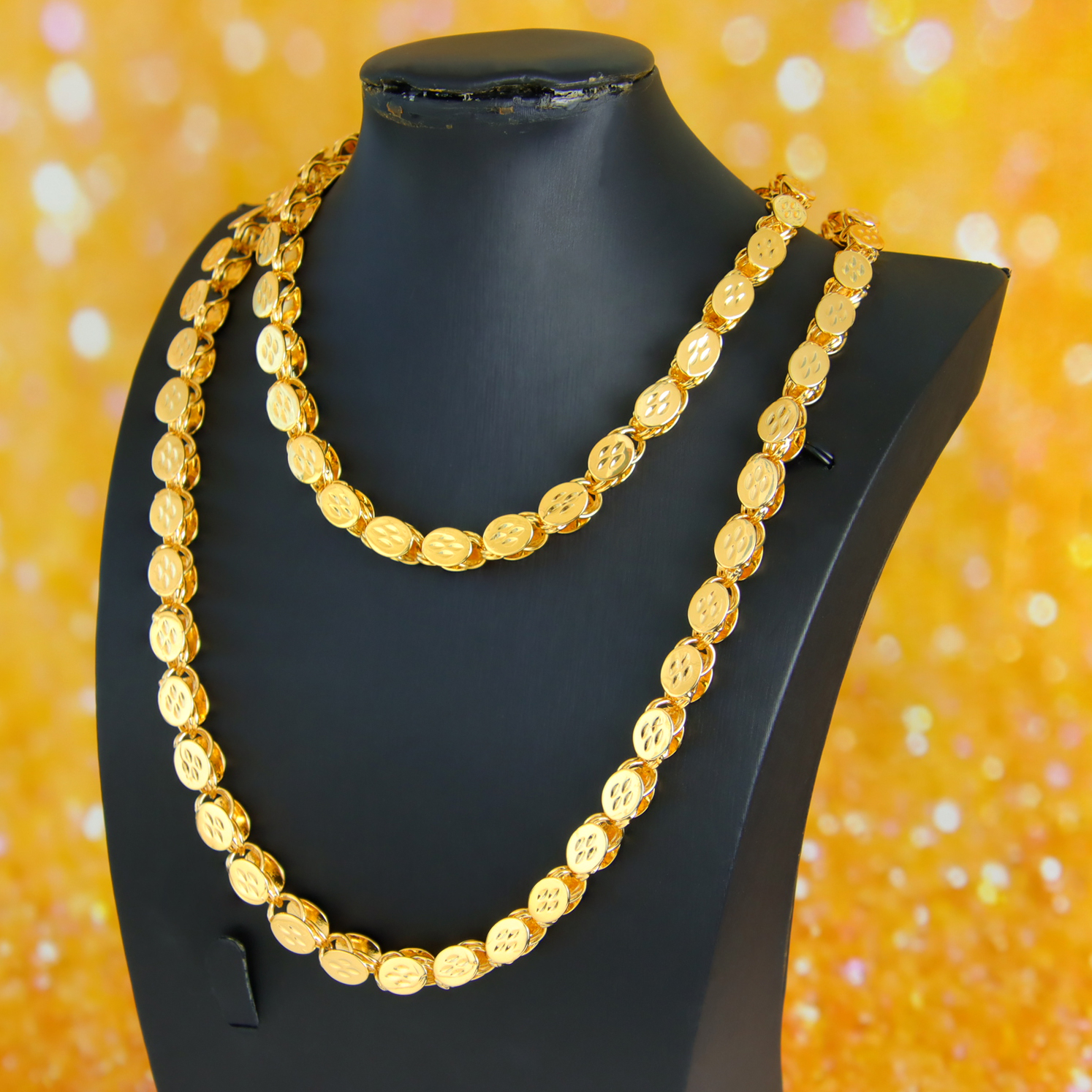 สีทองขนาดกลาง