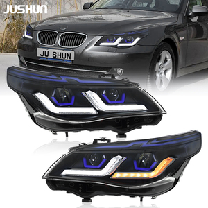 JUSHUN New for BMW E60 <strong>5</strong> Series 5er 2003-2010 Laser Headlight Waterproof <strong>LED</strong> with Streamer Turn Signal for 530i M5 - Product Image 1