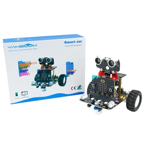 Умный робот-робот Microbit V2, набор для электронной автоматизации, Обучающие наборы для детей, программирование и обучение
