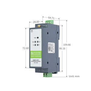 AIL erial erver 485 485 a WII I/Eternet oodule odbus ododTateateateway 5 ~ 36V DWPA-PSK, Screw erminal WPA2-PSK/ - Product Image 6