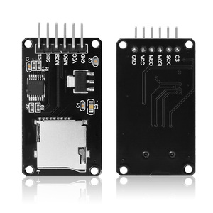 Módulo de tarjeta Micro Mini SD Interfaz SPI Escudo de memoria Tarjeta Micro TF Lectura con conversión de nivel Módulo adaptador de tarjeta SD de almacenamiento SD - Product Image 1