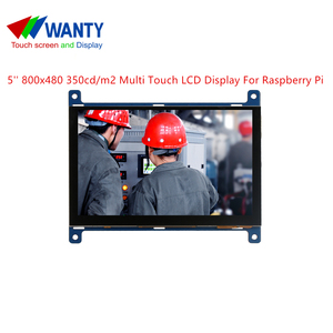 WANTY 5 Zoll IPS 800*480 <span class=keywords><strong>Raspberry</strong></span> <span class=keywords><strong>PI</strong></span> Kapazitives <span class=keywords><strong>Touch</strong></span> panel 5 Punkte Touchscreen LCD TFT Touchscreen
