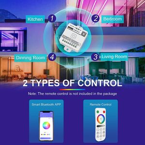 LED-контроллер SP630E все в одном, 5CH PWM SPI Pixels, световая полоса RGBW RGB CCT, музыкальный контроллер - Product Image 5