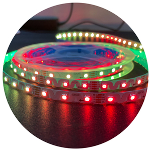 ไฟ LED 3เส้น3ชิ้นตัดได้ DC12V รูปซิกแซกไฟโปรแกรม RGB มหัศจรรย์ไฟ LED สำหรับการเดินทางแยกกันสำหรับไฟนีออน LED - Product Image 4