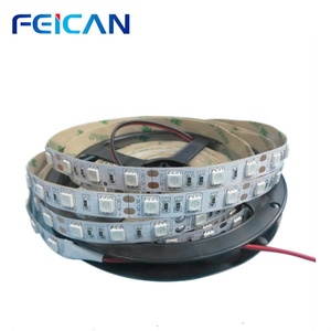 Feican RGB LED şeritler SMD5050 LED şeritler ev yatak odası Bar DC12V 30LEDS 60LEDS metre başına 120LEDS - Product Image 4