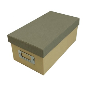Conservazione e organizzazione della casa personalizzate scatola di carta artigianale a vibrazione nidificata con scatola di immagazzinaggio in cartone per etichette in metallo - Product Image 5