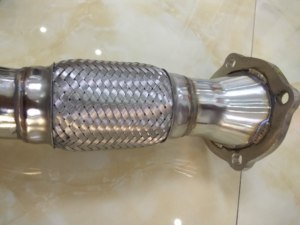 EXHAUST DOWNPIPE for A3 1.8T <strong>Turbo</strong> Pipe for GOLF MK4 GTI 1.8L A3 TT <strong>TURBO</strong> DOWN PIPE with 200 Cell Cat - Product Image 3