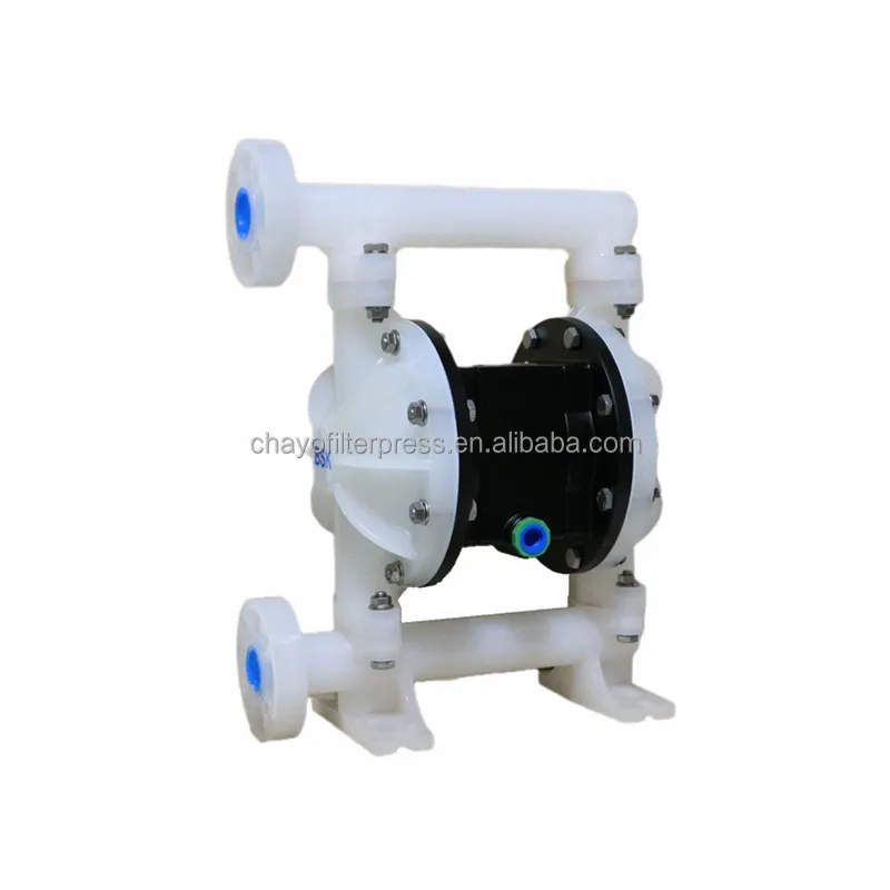 high quality 1 inch pneumatic plastic diaphragm pump for chemical acid liquid