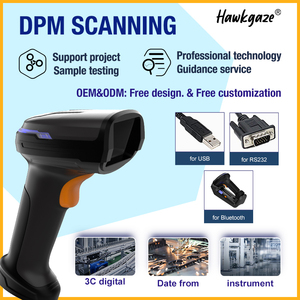 Escáner inalámbrico de escaneo automático de mano a la venta Reconocimiento preciso de códigos DPM Rápido y fácil de usar - Product Image 2