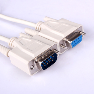 6FT DB9ชาย DB9หญิงอนุกรม RS232สายเคเบิล Null โมเด็มสาย DB9สาย - Product Image 1