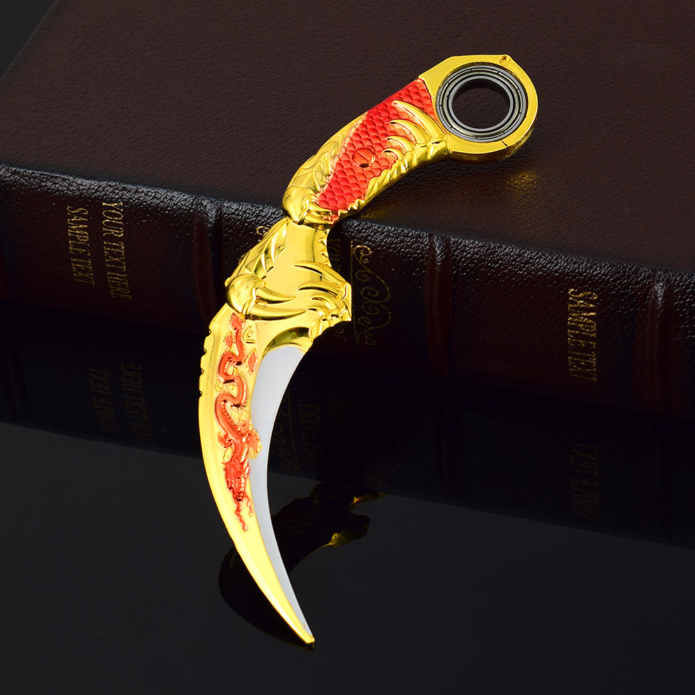 4Dragon slayer claw knife red (17cm)
