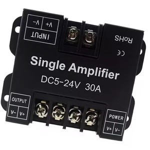 DC5-24V ad alta potenza 30A amplificatore singolo 1 canale PWM attenuazione segnale espansore ripetitore per monocromatico LED luce di controllo - Product Image 1