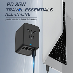 Universal 35W Smart Power Socket Converter 5V/2A World International Travel <strong>Plug</strong> <strong>Adapter</strong> Outlet Extender Wall Charger Smart - Product Image 2