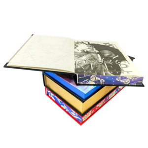 Tùy chỉnh in bìa cứng truyện tranh Anime cổ điển viễn tưởng sách cho người lớn cuốn tiểu thuyết dịch vụ in ấn bìa cứng phun cạnh in ấn cuốn sách - Product Image 2