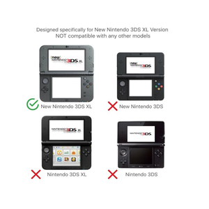 สำหรับ Nintendo ใหม่3DS XL LL เคสฝาครอบป้องกันเคสคริสตัลสำหรับ Nintendo ใหม่3DS LL XL