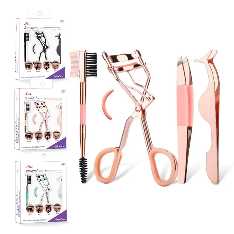 RLT 5pcs Professionale Private Label Strumenti di Trucco Eye Brow Trimmer Shaper Delle Donne Sopracciglio Rasoio Set