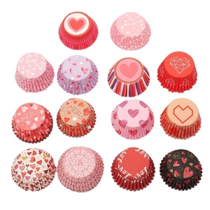 Tùy Chỉnh Thực Phẩm Kẹo Bao Bì Tulip 40gsm Không Thấm Mỡ Giấy Polka Dot Cúpcake Lót Giấy Bao Bì Cho Thanh Nhà Nướng Trang Trí - Product Image 3