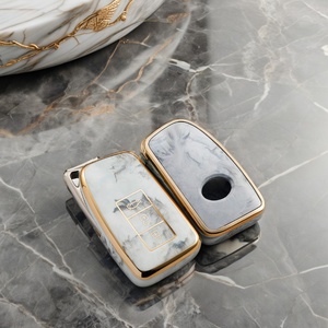 Customizable Logo Marble TPU Car <strong>Key</strong> Case 2021-2023 <strong>Lexus</strong> IS250 <strong>IS300</strong> IS350 RC300 RC350 RC F Car <strong>Key</strong> Cover Jade Color - Product Image 4