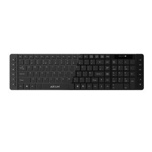 KB6900-teclado duradero con cable USB para ordenador, teclado de oficina para ordenador de escritorio en casa y portátil, color blanco