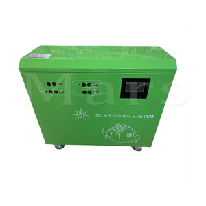 迷你5000瓦混合太阳能系统10KW家用太阳能电池板套件，带MPPT控制器和锂离子电池 - Product Image 1