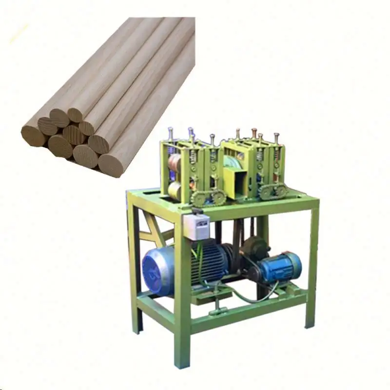 india style mop rod milling machinery wood broom handle molding machine