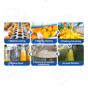 สายการผลิตน้ำมะนาวกีวีมะม่วงขนาดเล็กสำหรับใช้ในมหาสมุทร - Product Image 2