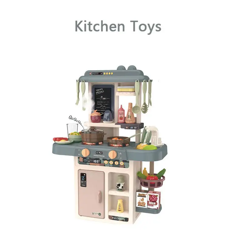 JXB Play lumières de cuisine, jeu de rôle, ustensiles de cuisine, jeu de cuisine pour enfants, jouets de cuisine pour tout-petits