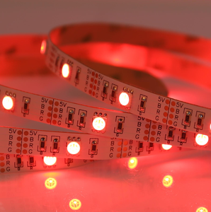 Good <strong>Sale</strong> <strong>LED</strong> 5M/R Smart Strip Lights Low Voltage and Current DC5/<strong>3</strong>.7 2-5W 26LEDs/m 86lm/w Single Color RGB - Product Image 1