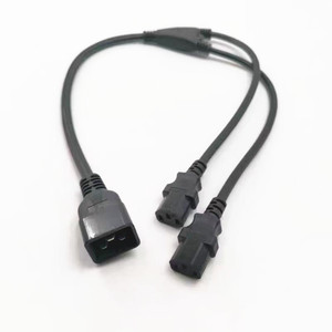 CABLE for Heavy Duty <strong>14</strong> <strong>AWG</strong> Computer Power <strong>Cord</strong> - C13 to C20 - <strong>14</strong> <strong>AWG</strong> Power Cable - IEC 320 C13 to IEC 320 C20 Power <strong>Cord</strong> - Product Image 5