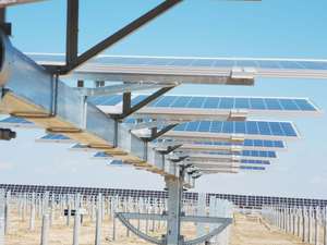 Sistema de seguimiento solar de eje único plano con módulo solar inclinado sistema de seguimiento solar de eje único largo - Product Image 4