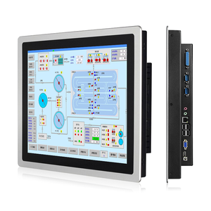 10.4/<strong>12</strong>.<strong>1</strong>/15/17/19 Inch <strong>Embedded</strong> J4125 Industry Industrial Mini PC Win7 Capacitive Industrial Touch Screen All in One Panel PC - Product Image 1