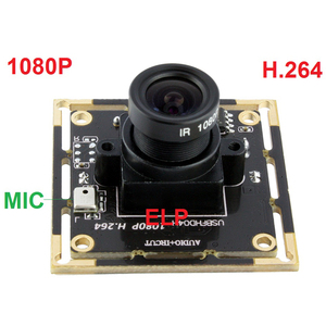 ELP sin conductor integrado 2MP 1080P CMOS cámara web AR0330 de Audio H.264 30fps UVC USB módulo de la cámara para Android Linux Windows - Product Image 2