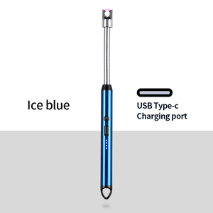 Penjualan laris pemantik lilin listrik busur isi ulang USB pemantik dapat ditarik dengan tampilan baterai LED yang ditingkatkan sakelar pengaman - Product Image 4