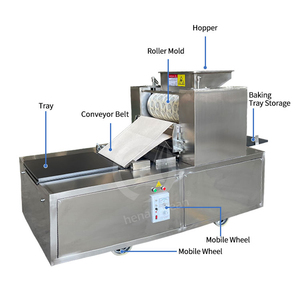 Đại Dương Giá Rẻ Sô Cô La Chip Cookie Làm Máy Quay Moulder Khó nhằn Biscuit Làm Máy Bánh - Product Image 4