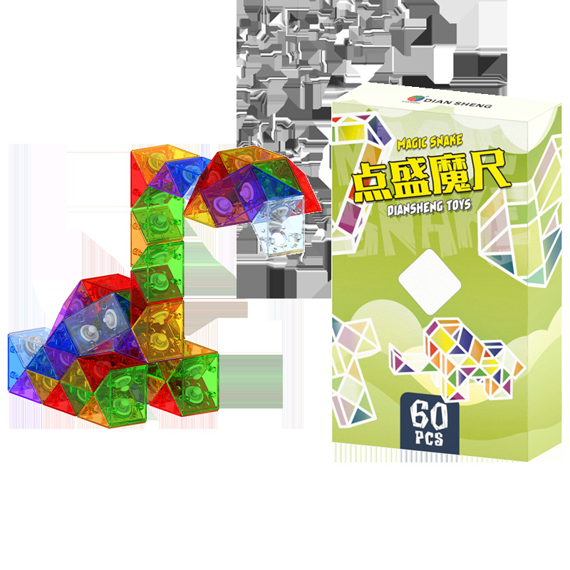 Regla Mágica Punteada de 60 Segmentos - Lapislázuli