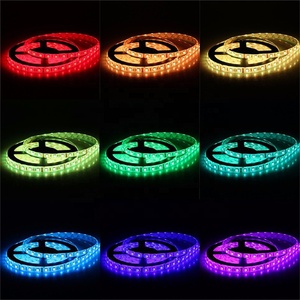 DC12VスマートLEDストリップライト5050 RGB 150 LED 5M音楽フレキシブル防水スマートWIFI RGB LEDライトストリップカット可能エピスターチップ - Product Image 3