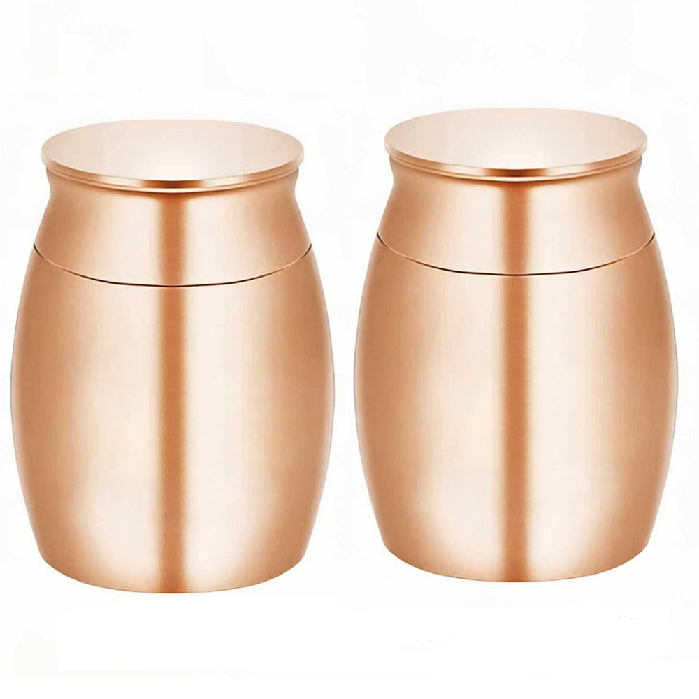 Pot en or rose (vierge)