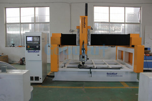 Cortador de espuma 3d CNC de 3 ejes y 4 ejes, máquina de producción de puerta, enrutador de madera de Mdf para modelado de poliestireno eps - Product Image 4