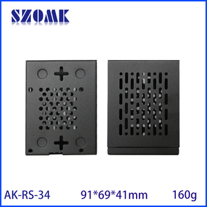 91*69*41mm Metal Pi5 Dedicated Pcle to M.2nvme Protocol M.<strong>2</strong> SSD Expansion <strong>Board</strong> Housing Aluminum Alloy Raspberry Pi5 Housing