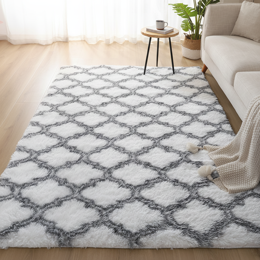 Plaid blanc