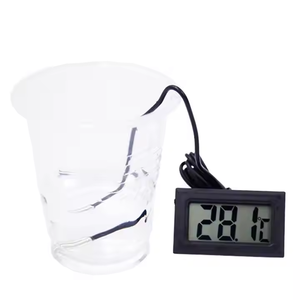 温度計ミニ温度デジタル湿度計湿度計ゲージ湿度計 - Product Image 2