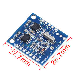 Minik RTC I2C modülü 24C32 bellek DS1307 saat modülü AVR ARM PIC RTC I2C modülü DS1307 saat için kullanılır