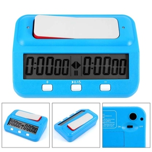 Оптовая цена пластиковые шахматные часы Go Chess game match competition LCD дисплей таймер - Product Image 2