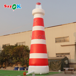 Sayok quảng cáo inflatables 33ft bơm hơi khổng lồ ngọn hải đăng đối với khuyến mãi - Product Image 3
