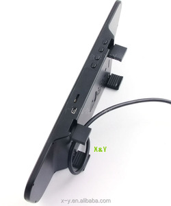 Safety Driving 2 Ways <strong>RCA</strong> <strong>Input</strong> <strong>LCD</strong> Screen 12V-24V Universal Mount Clip-On <strong>Display</strong> 4.3&quot; Vehicle Rear View Mirror Car Monitor - Product Image 5
