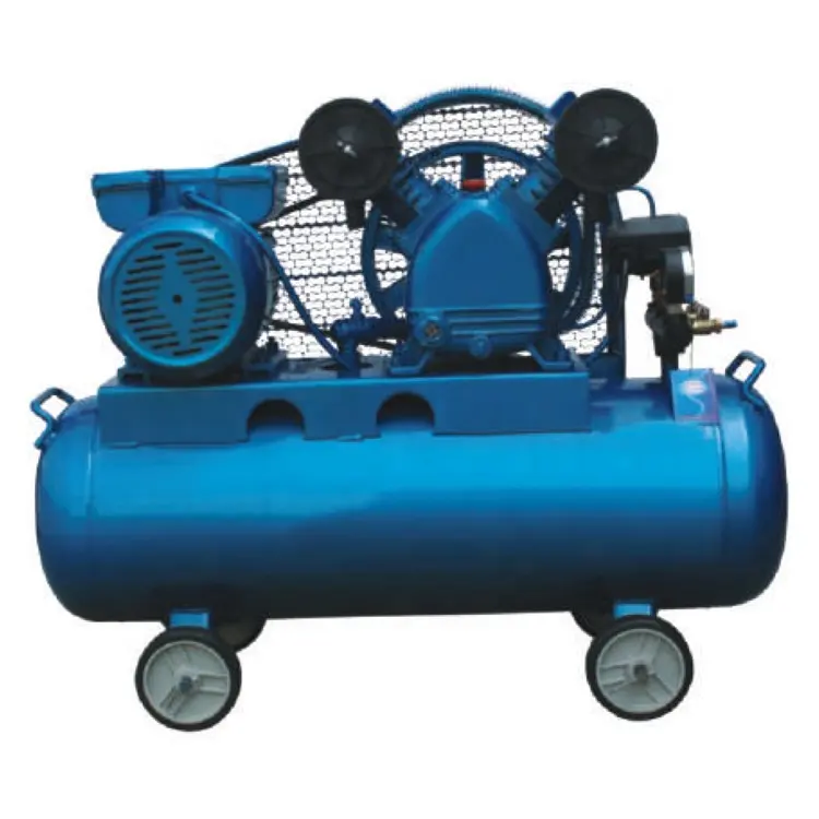 100l 1.5hp المعلقة بلا زيت الضغط العالي الصين مكبس المحمولة أنواع 2 cylilnder ضاغط الهواء الجملة للصناعة